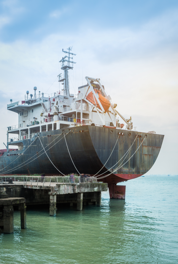 cargo container ship